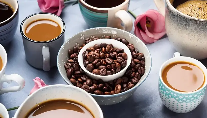 A steaming cup of Tanzania coffee, symbolizing a perfect start to the day with rich aroma and flavor