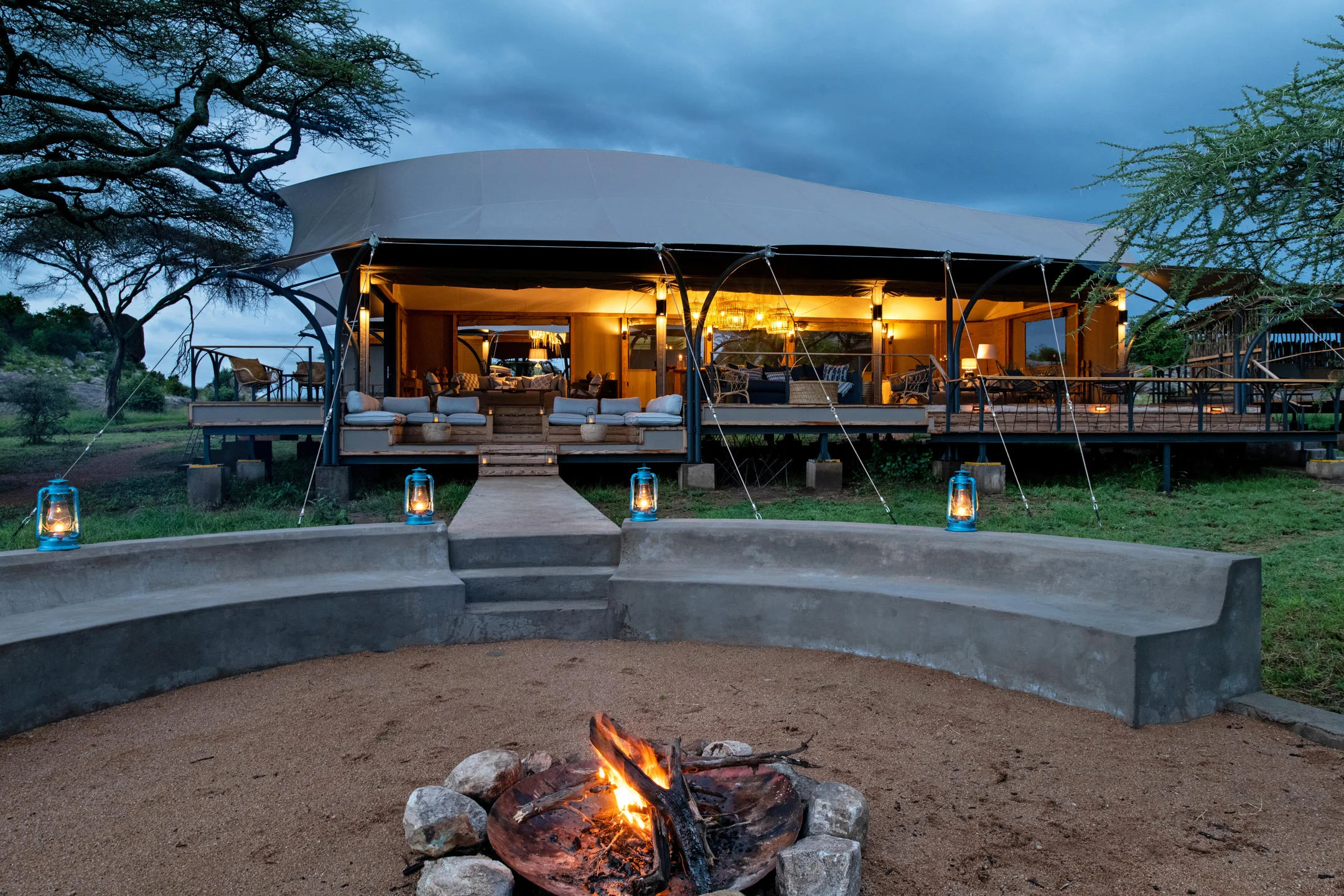 Main Lounge at Lemala Nanyukie Lodge