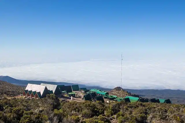 huts on Mount Kilimanjaro's Marangu