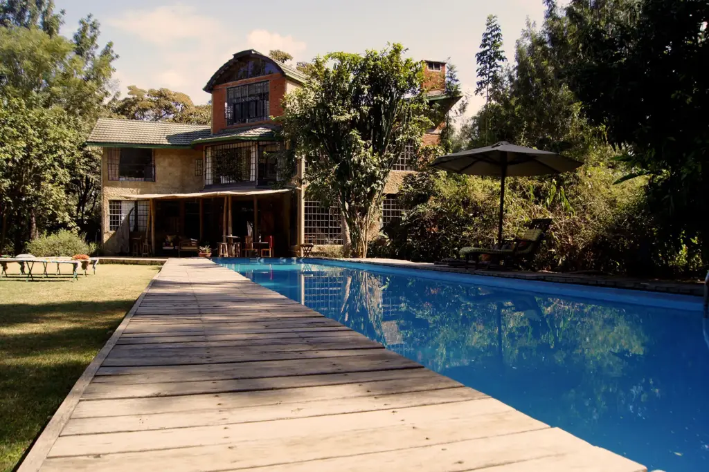 Main Pool at Meru House Lekisilai Arusha