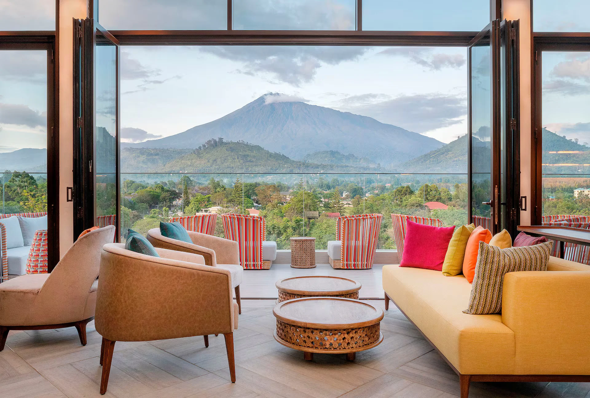 Lounge at Gran Melia Arusha Hotel