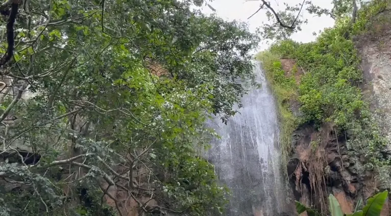 View of Ngorongoro Waterfall