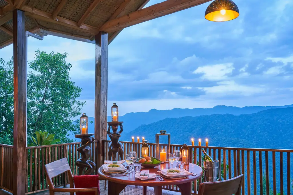 Main house at Nkuringo Bwindi Gorilla Lodge