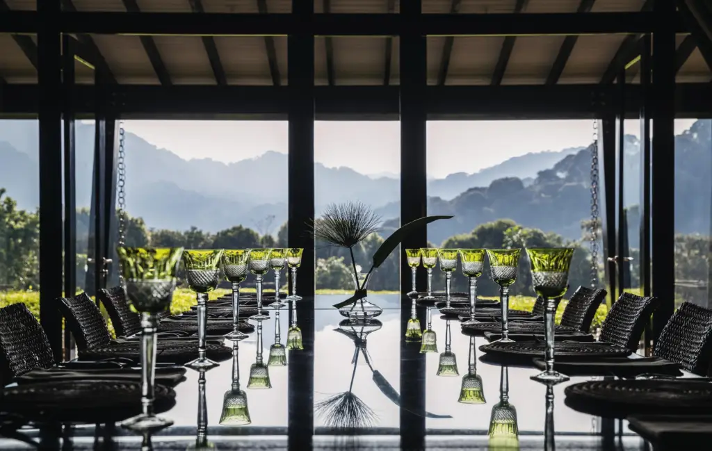 One & Only Nyungwe House main dining area