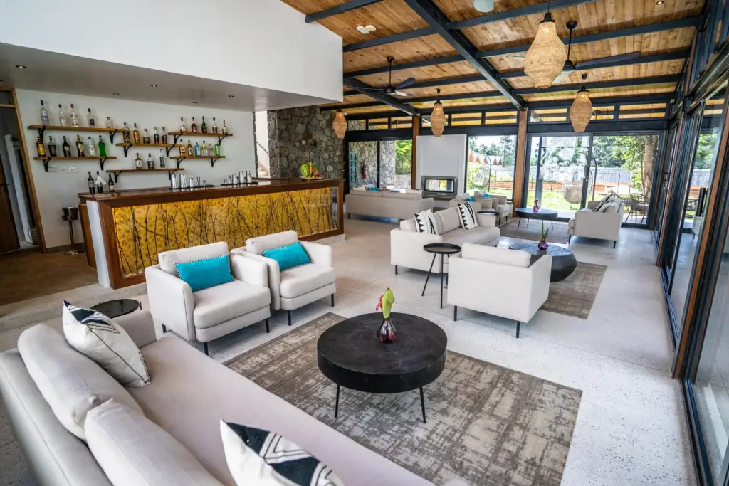 Main Lounge at The Retreat by Heaven Kigali