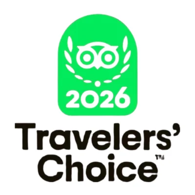 Tripadvisor Travellers Choice 2026 badge