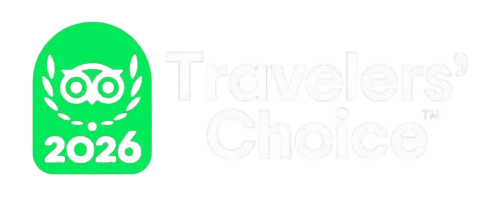 Tripadvisor Travellers Choice 2026 badge