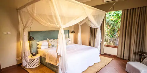 Double room accommodation at Acacia farm lodge in Karatu, Tanzanai