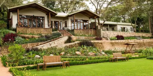 Main House at Bustani House at Gibbs Farm Lodge