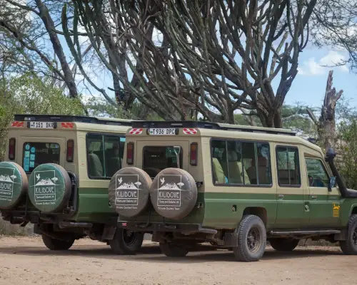 Safari vehicles in Tanzania from Kilidove Tours