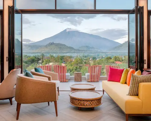 Lounge at Gran Melia Arusha Hotel