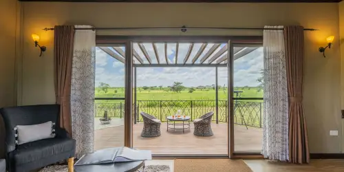 Twin room at Sametu Camp