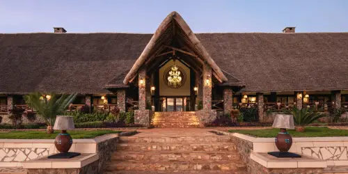 Front view of the main lodge lake manyara kilimamoja