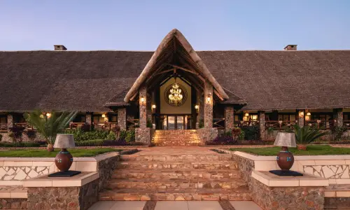 Front view of the main lodge lake manyara kilimamoja